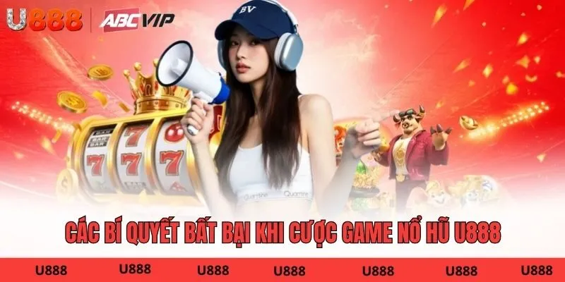 Các bí quyết bất bại khi cược game nổ hũ U888